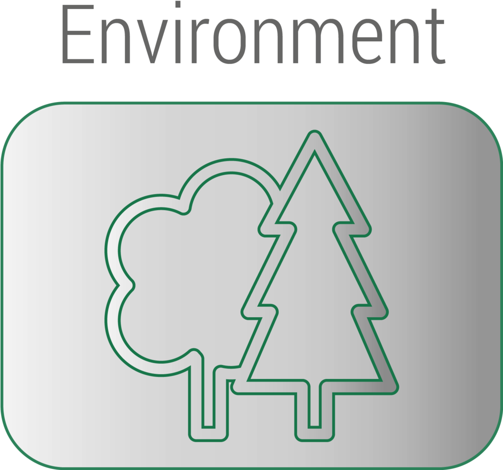 Environment Button New - Natural Environment (1000x949), Png Download