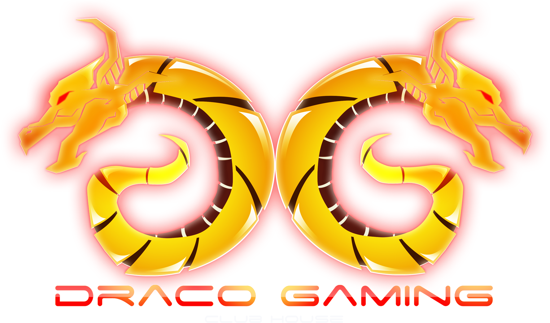Draco Gaming Club House - Illustration (2080x1091), Png Download