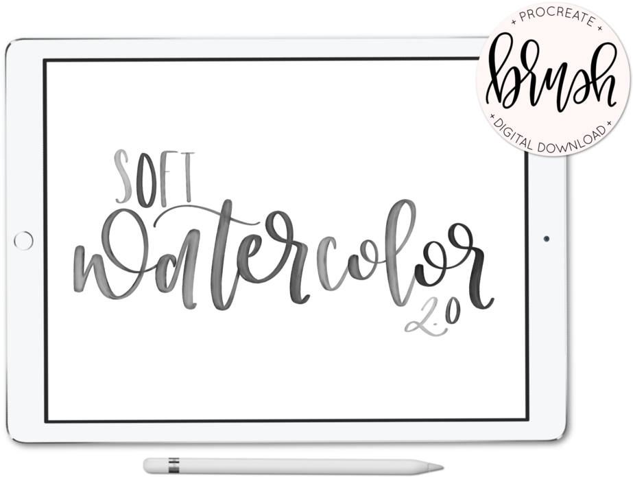 Soft Watercolor - Brush (1024x768), Png Download