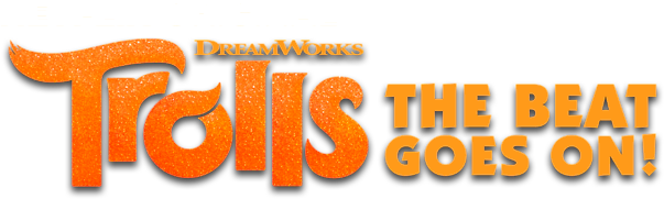 The Beat Goes On - Trolls: The Beat Goes On! (800x180), Png Download