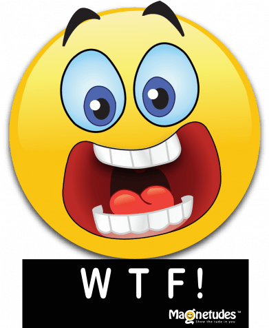 Emoji Car Magnets With Captions - Hilarious Emoji (475x475), Png Download