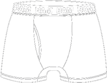 Men's Bamboo Underwear - Drawing (500x500), Png Download
