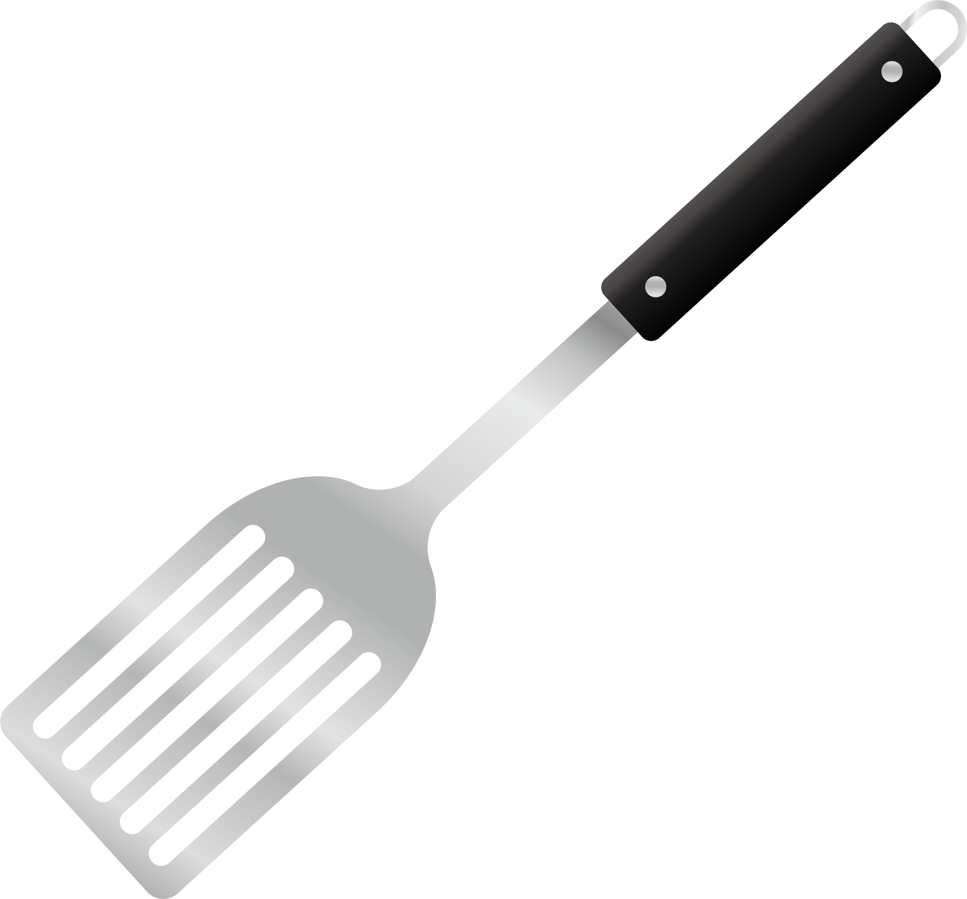 Shovel Clip Art - Spatula Vector Png (1951x1813), Png Download