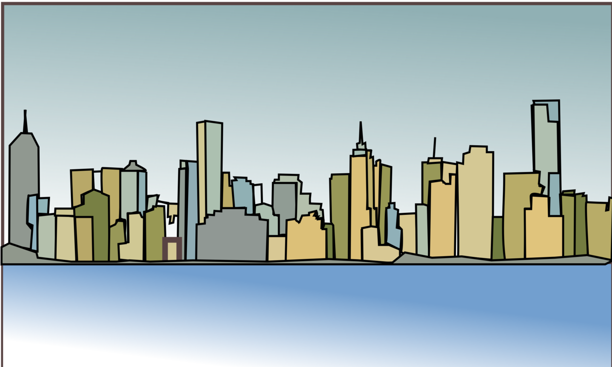City Of Melbourne Skyline Computer Icons Download Silhouette - Melbourne Skyline Clip Art (1250x750), Png Download