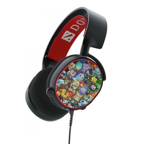 Steelseries Arctis - Headset Steelseries Arctis 5 Dota 2 Edition (480x480), Png Download
