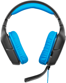 G430 - Logitech G430 (521x342), Png Download