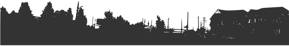 รูป เมือง ขาว ดำ (960x480), Png Download