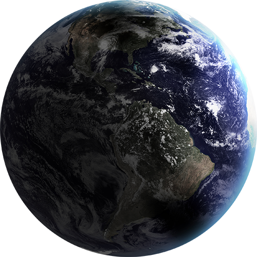 Earth - Earth 13" Laptop Sleeve (500x500), Png Download