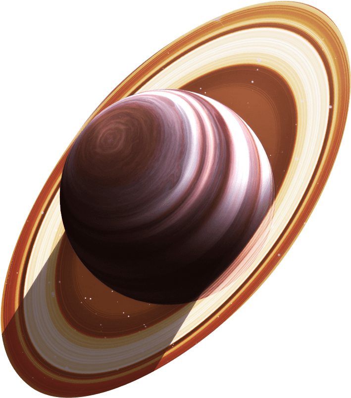 Saturn - Chocolate Saturn (848x848), Png Download
