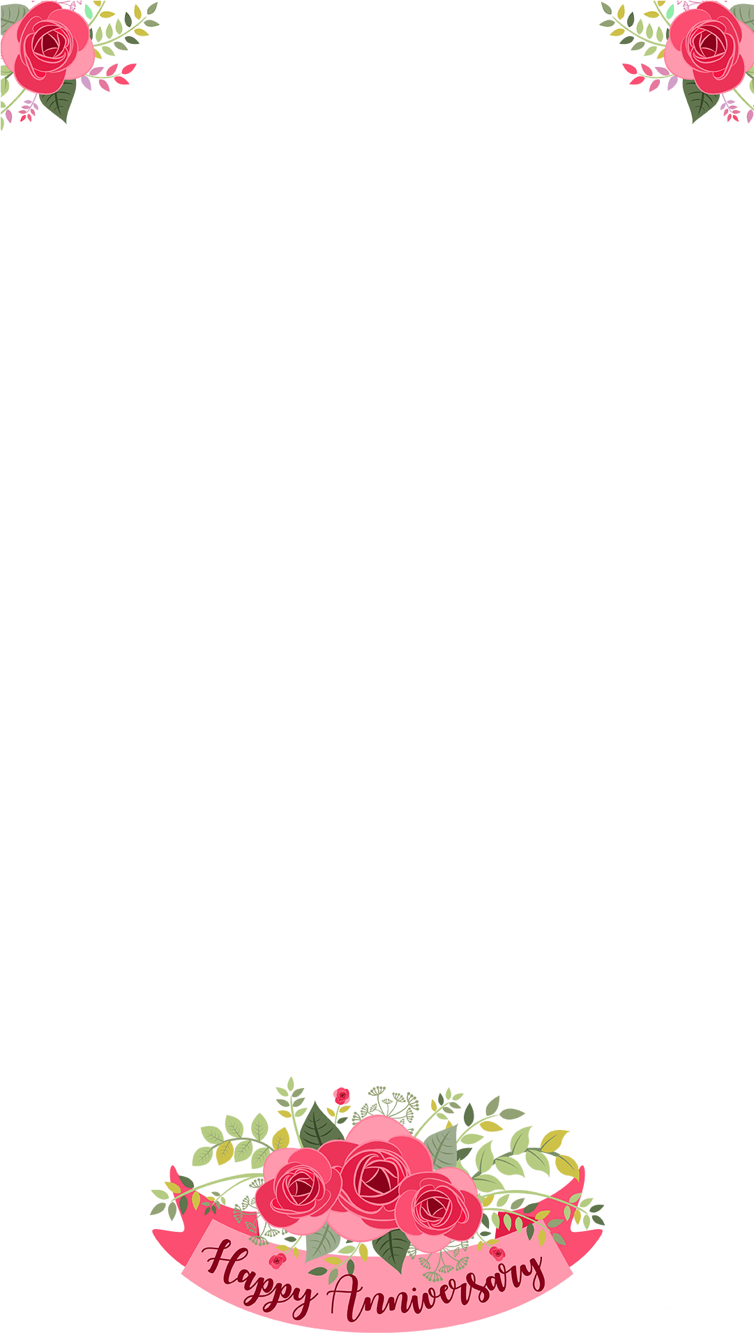 Floral Red Rose - Nevertheless She Persisted Yard Sign (1080x1920), Png Download