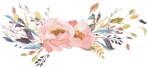 More - Floral Watercolor Transparent Background (534x240), Png Download