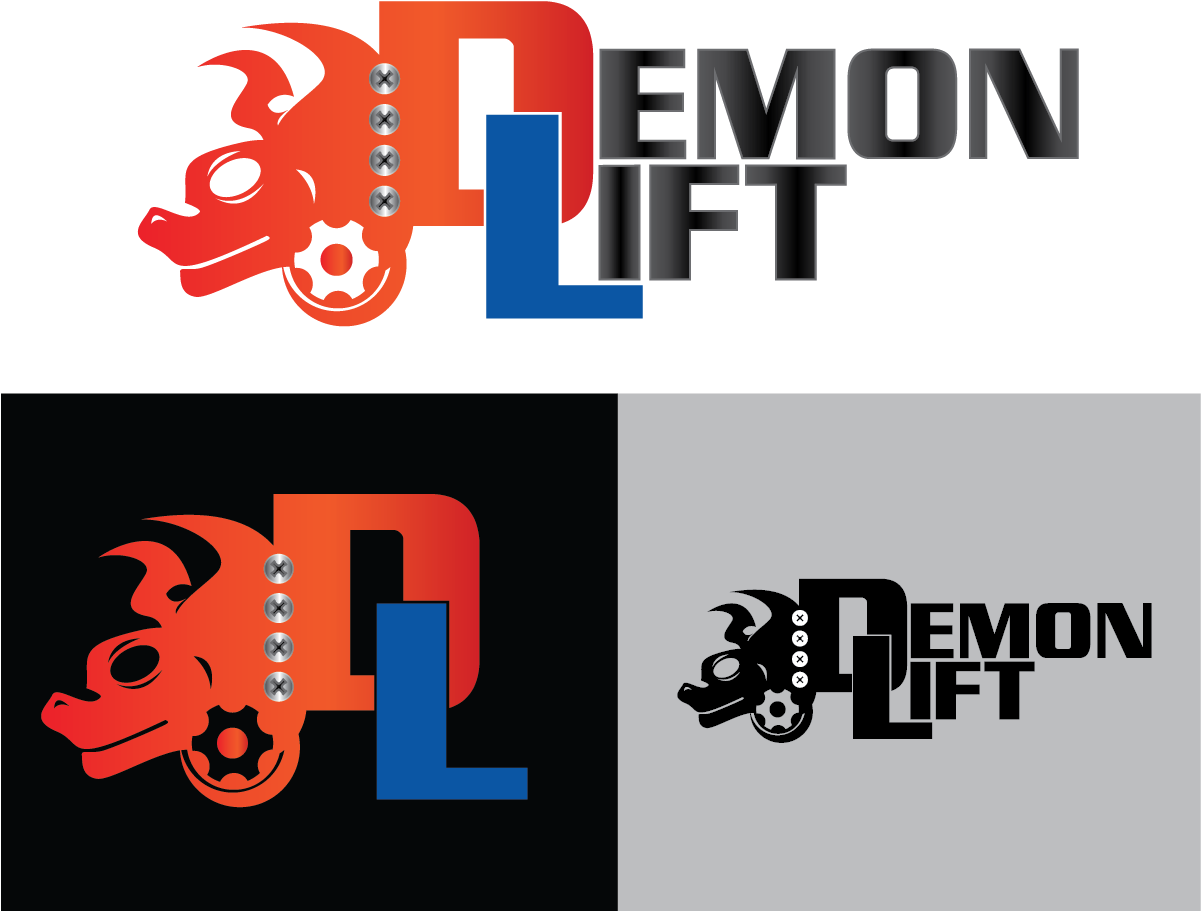 Bold, Playful, Automotive Logo Design For Demon Lift - Demon (1200x1000), Png Download