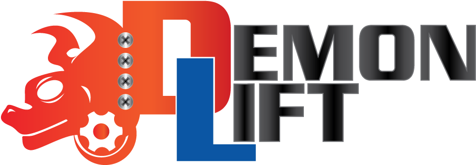 Bold, Playful, Automotive Logo Design For Demon Lift - Demon (1200x1000), Png Download