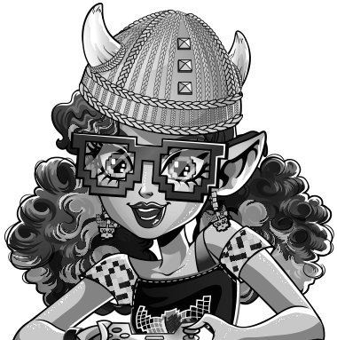 Monster High Kjersti (637x385), Png Download