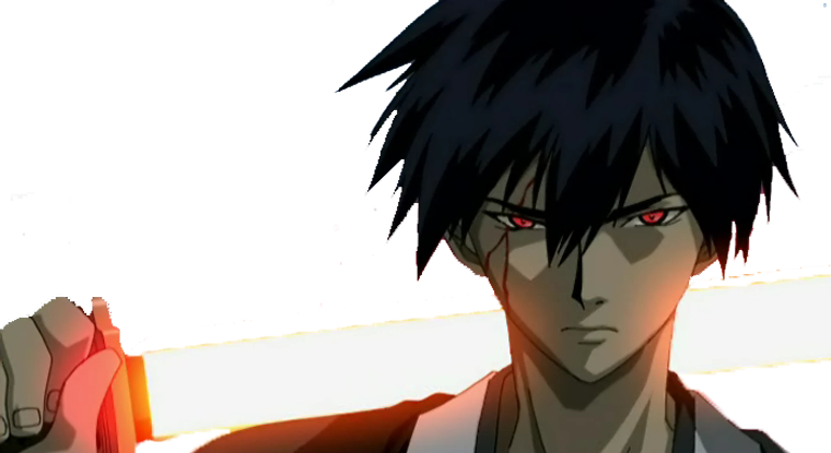 Mibu Kyoshiro Demon Eyes, Samurai - Samurai Deeper Kyo (760x415), Png Download