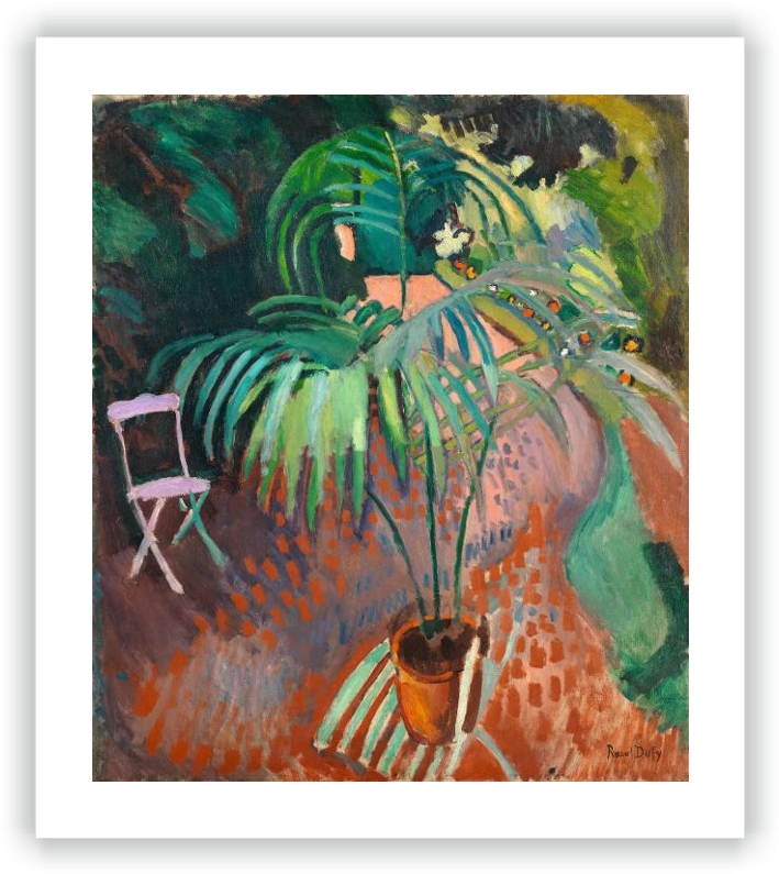 Little Palm Tree Dufy (718x800), Png Download