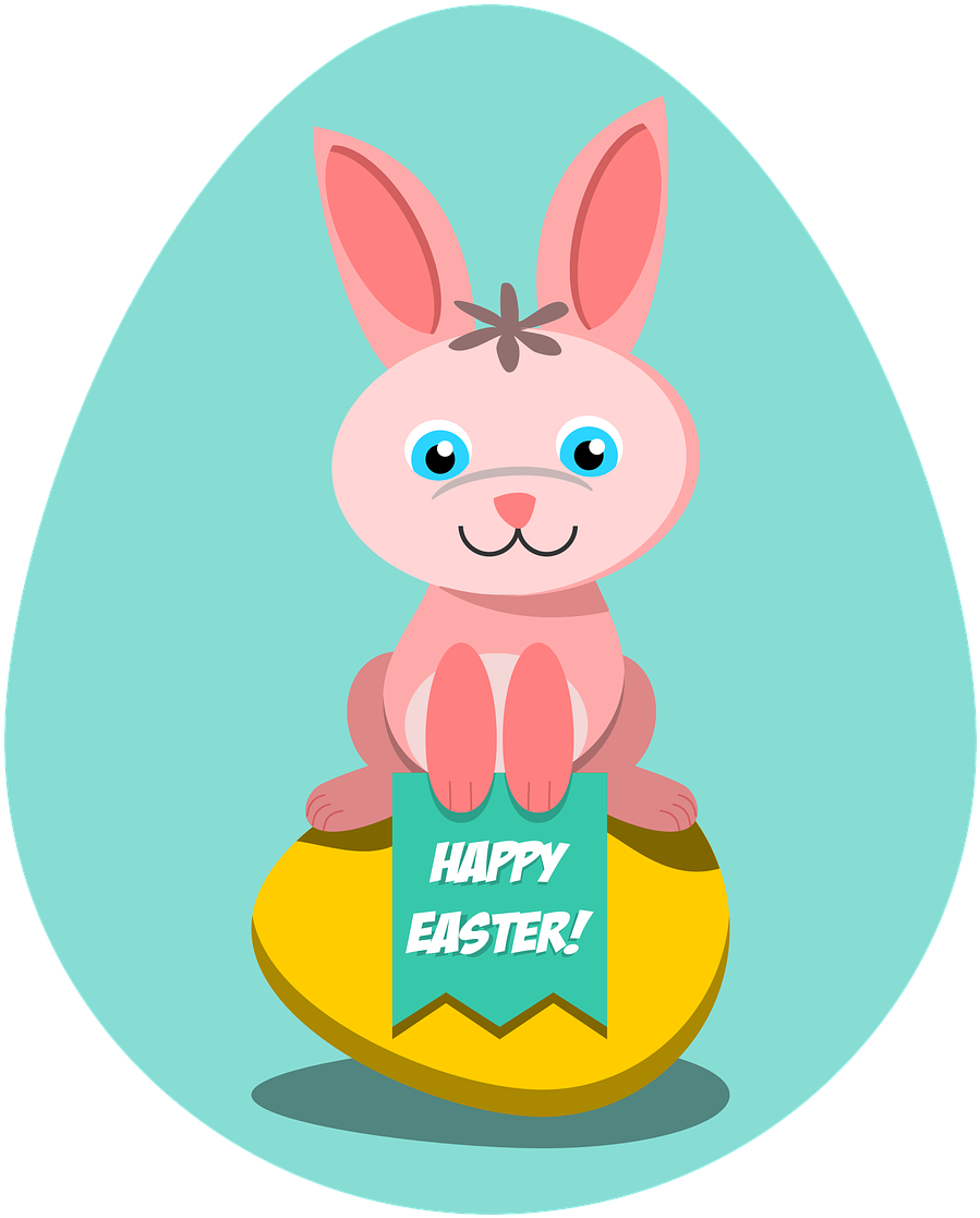 Happy Easter Clipart - Easter Coloring Books For Kids (768x768), Png Download