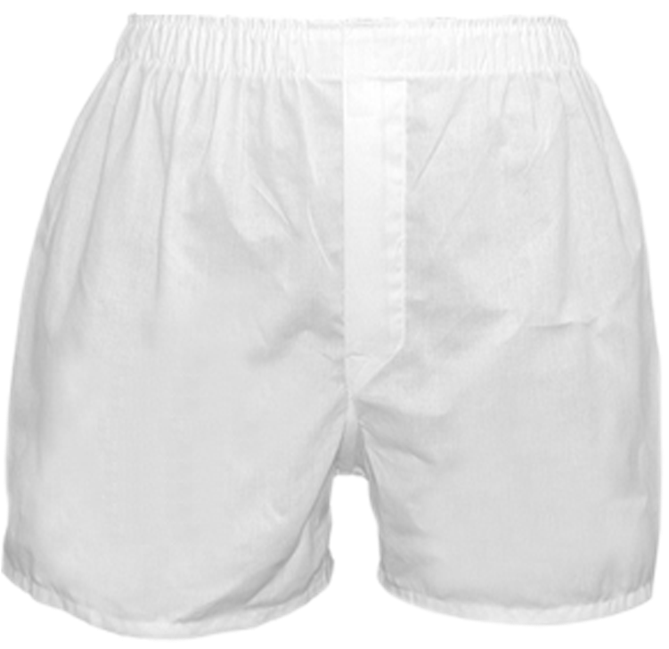 Men's Boxer6 - White Boxer Shorts Png (750x1125), Png Download