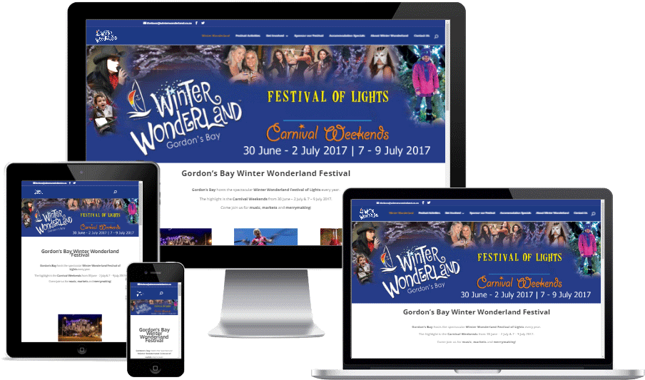 Winter Wonderland - Responsive Web Design (949x573), Png Download