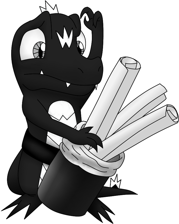 Wikira 404 Sample Black And White - Cartoon (751x906), Png Download