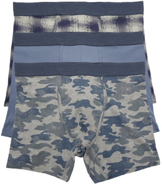 Vintage Camo Boxer Briefs 3pk - Boxer Briefs (400x400), Png Download