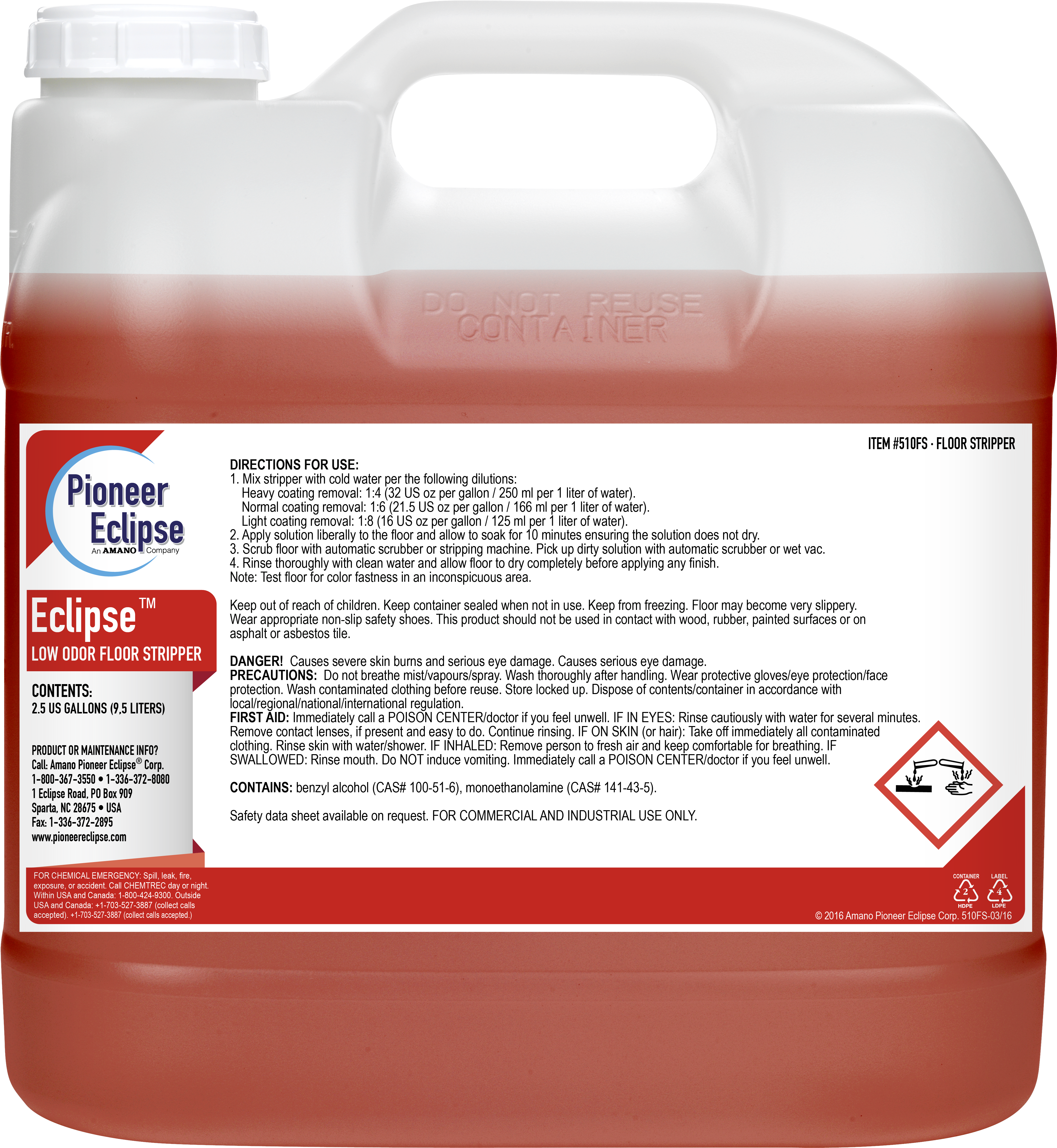 Strippers - Pioneer Eclipse Strip Hd Floor Stripper (4988x5468), Png Download