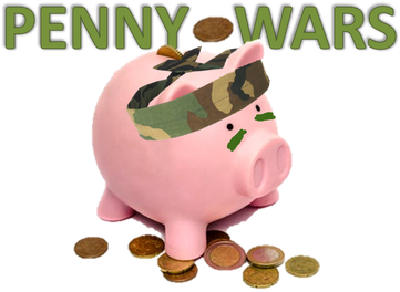 Pta Is Hosting A Penny Drive Beginning Thursday November - Penny Wars Piggy Bank (441x308), Png Download