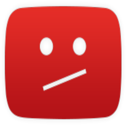 Youtube Error Face - Youtube Error Face Png (420x420), Png Download