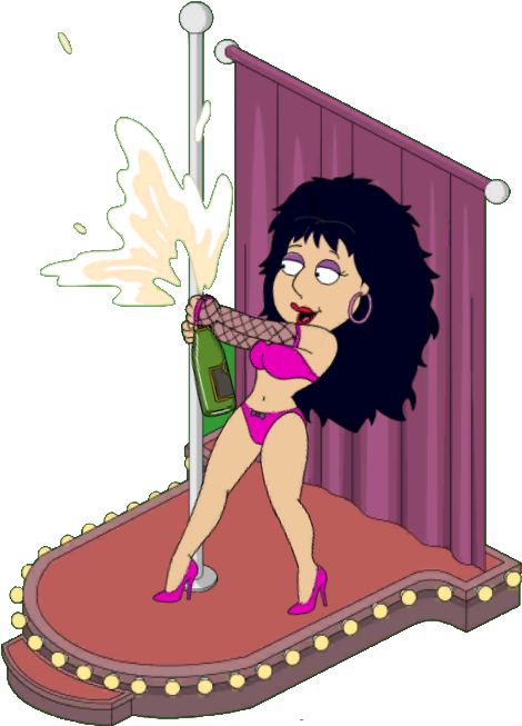 Stripper Bonnie - Bonnie Swanson Twerk (508x688), Png Download