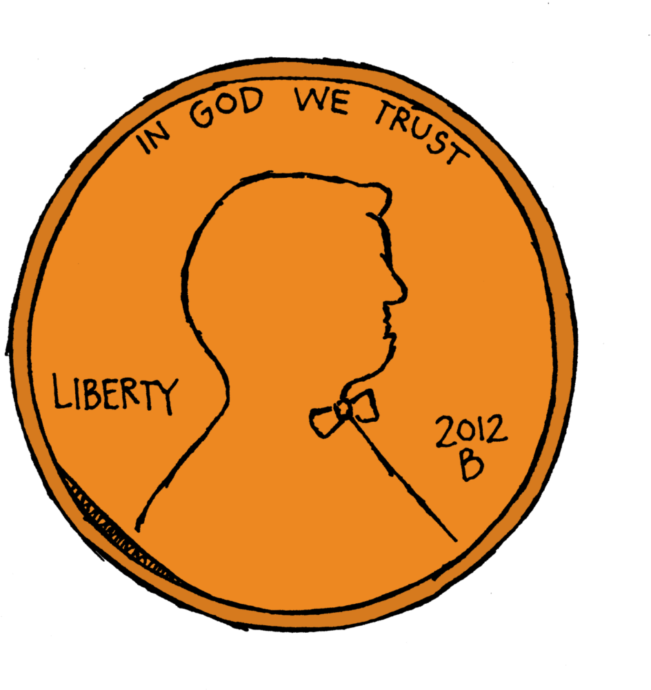 Penny Clipart Of Quarter Png Penny Heads Clear Backround - Penny Clip Art Transparent Background (1009x1024), Png Download
