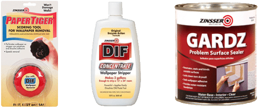 Three Products - Zinsser & Co Zinsser Gardz Qt. Damaged Dry Wall (600x221), Png Download