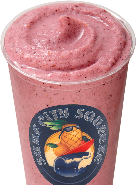 Stripper - Surf City Squeeze Strawberry Banana (446x620), Png Download