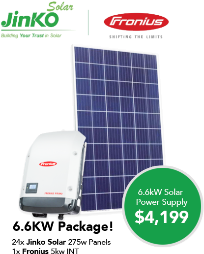 6kw Solar Power Supply $4,199 - Jinko Solar (497x586), Png Download
