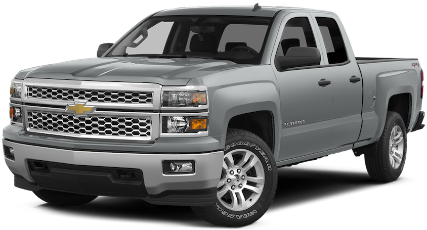 Chevy Truck Png - Used Chevy Silverado 2015 (850x460), Png Download