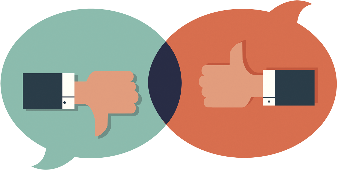 Banner Freeuse Stock Bsr Career Advice It S All About - Good Vs Bad Icon Png (1500x1500), Png Download