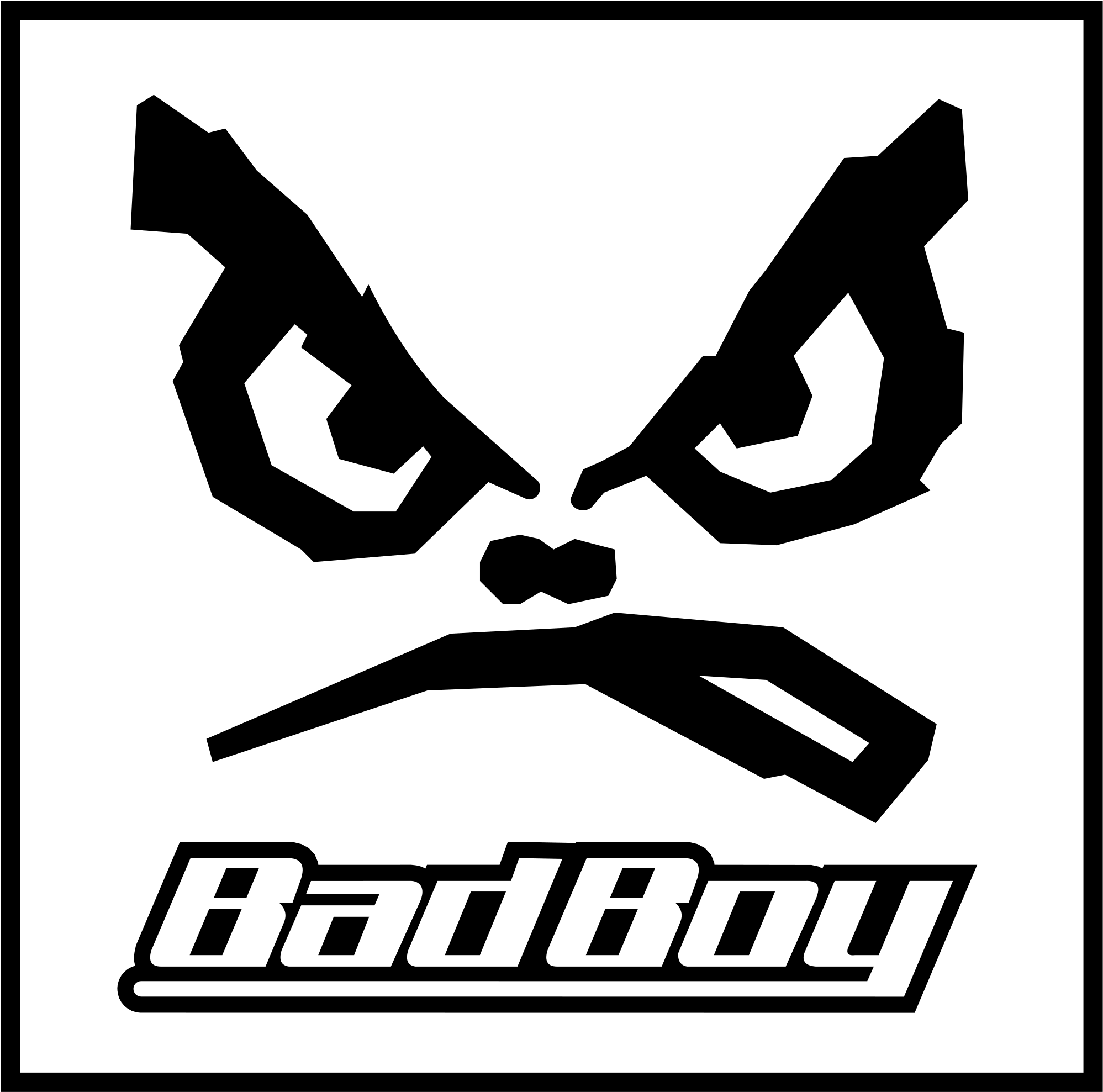 Bad Boy Logo Png Transparent - Bad Boy Logo Png (2400x2400), Png Download