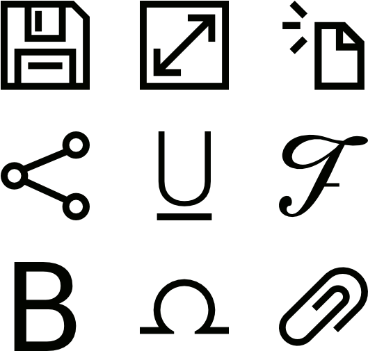 Text Editing - Iconos Hipster Png (600x564), Png Download