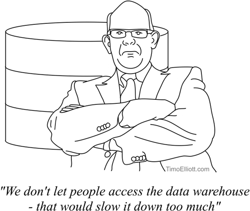 Optimize Your Data Warehouse - Illustration (690x518), Png Download