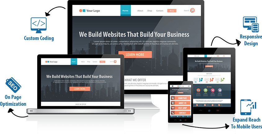 Web Design Services - Seo And Web Design Services (845x432), Png Download