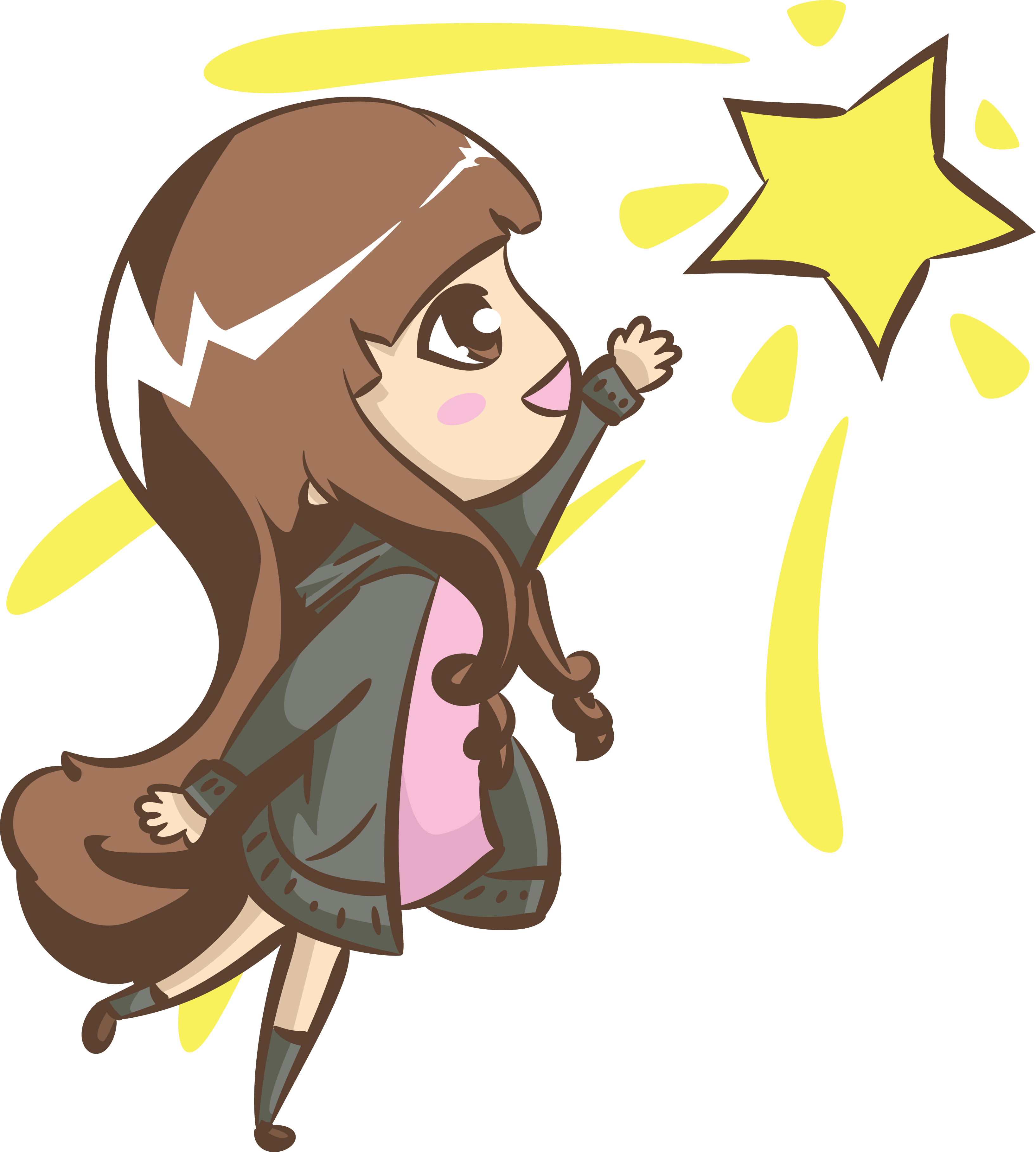 Asian Girl Dreaming - Book (3270x3636), Png Download