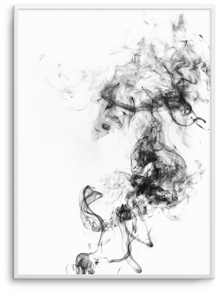 Vector Free Stock Acid Drawing Smoke - Poster (937x1181), Png Download