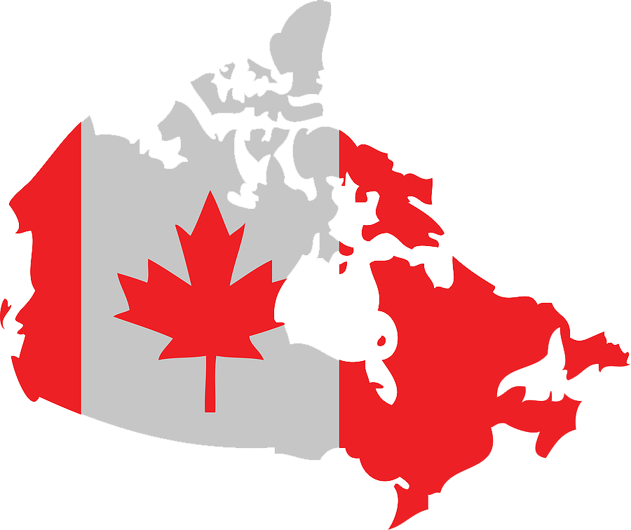 Queen Charlotte Islands On Map Of Canada (900x756), Png Download