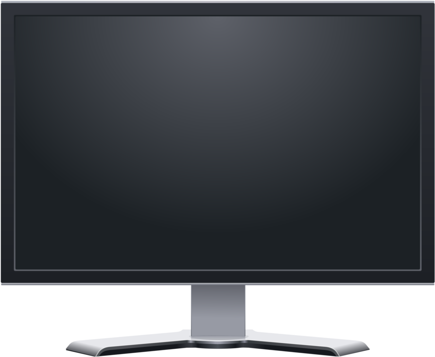 Picture Download Computer Liquid Crystal Display Device - Monitor Clipart (914x750), Png Download