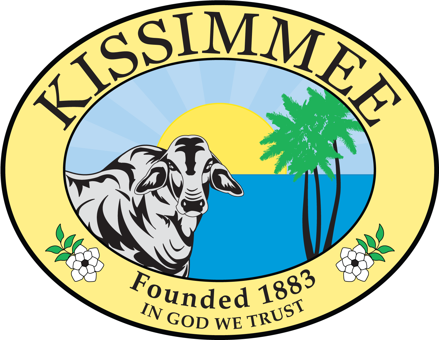 City Of Kissimmee Logo (1581x1233), Png Download