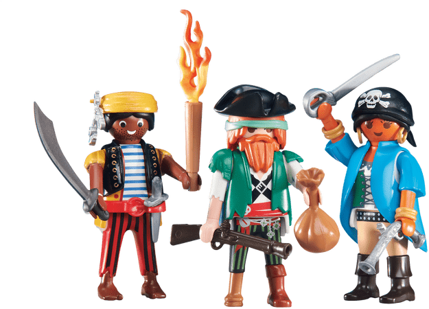 Playmobil Pirates Png - Playmobil 6434 (690x483), Png Download