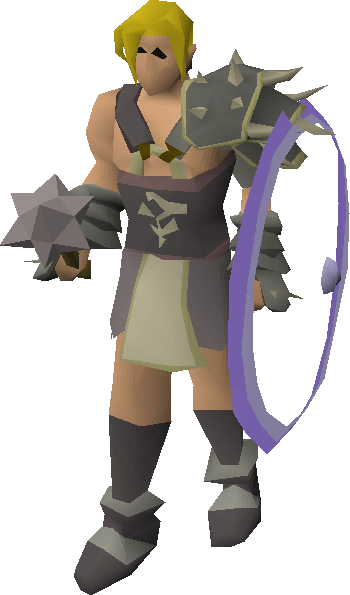 Steve - Steve Runescape (350x595), Png Download