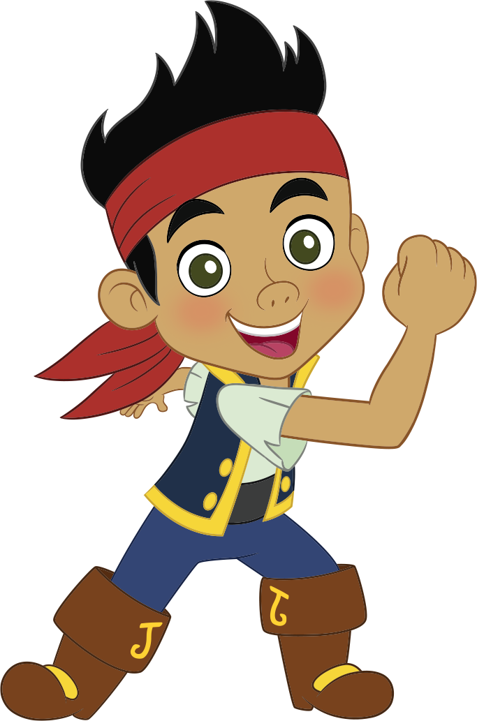 Jake Pose01 - Jake And The Neverland Pirates Png (683x1033), Png Download