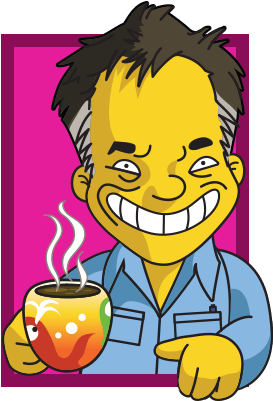 About-steve - Cartoon (295x454), Png Download