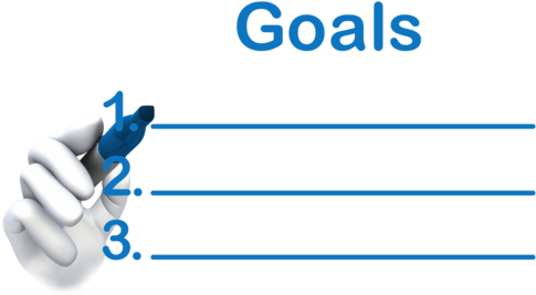 Related - List Of Goals Png (500x281), Png Download