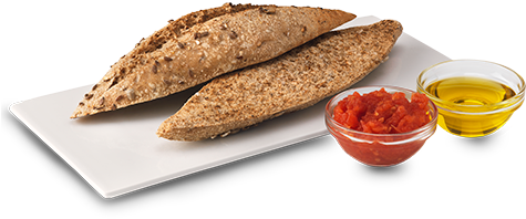 Pan Tostado Con Aceite Y Tomate - Toast (477x360), Png Download